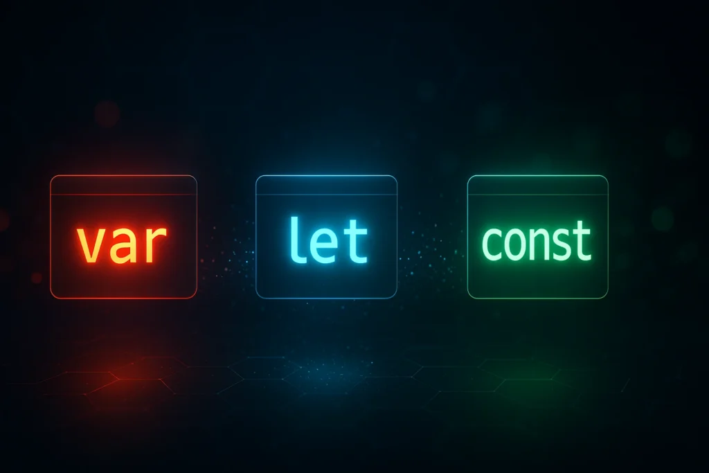 Understanding var, let, and const in JavaScript: A Complete Guide